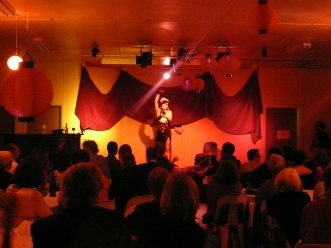 dinner and show Up a river…festival