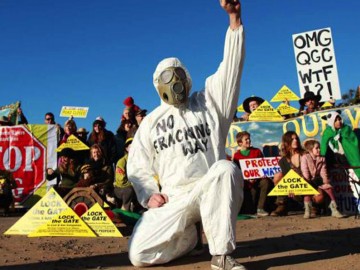 No Fracking Way Frackman